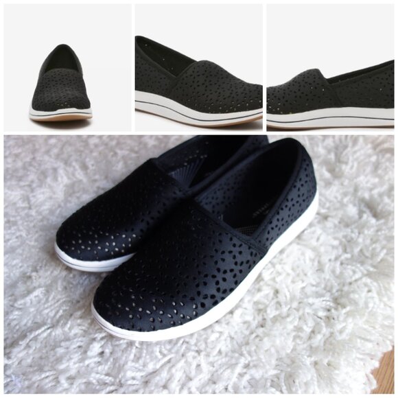 Clarks Cloudsteppers Breeze Emily Slip-On Update your casual wardrobe with the C - Picture 1 of 7